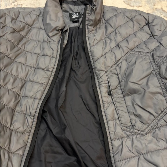 Volcom puffer jacket gray - Picture 10 of 10